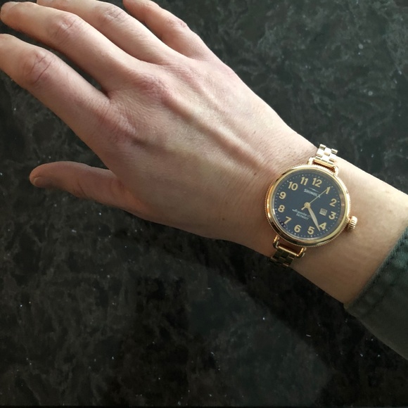 Shinola Birdy Rose Gold w/extra straps - Picture 5 of 8